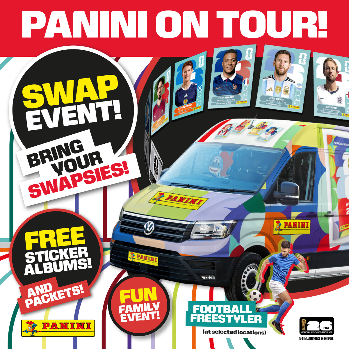 Panini World Cup Bus Tour Event