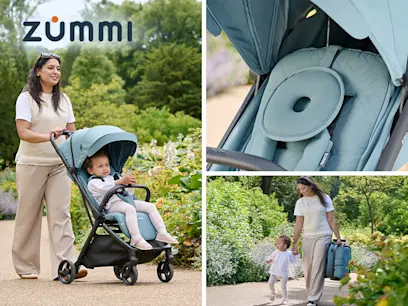 different variants of Zummi Eden Compact Stroller River 