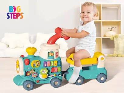 Big Steps Lauflern Lokomotive