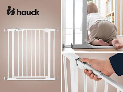 Hauck Tür- und Treppenschutzgitter Clear Step