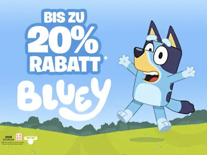 Bis zu  20% auf ausgewählte Bluey Artikel