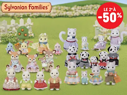 l'achat d'une famille Sylvanian Families