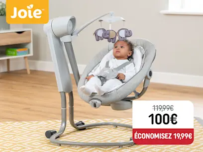 Joie - Balancelle Serina Swivel Elephant Duo