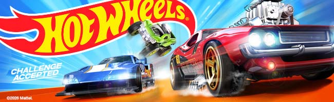 Hot Wheels Banner