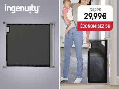Ingenuity - Barrière de Sécurité Rétractable