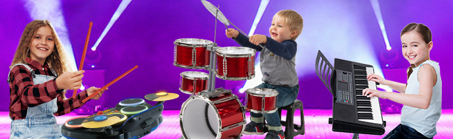 Musical Instruments & Karaoke Category Main Banner