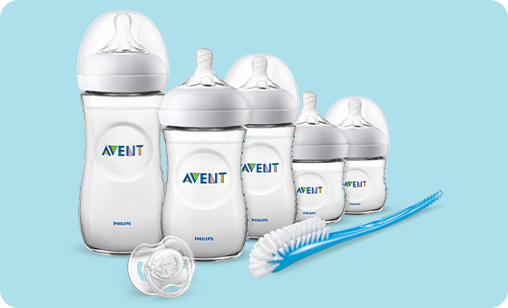 Fläschchen, Schnuller und Co.