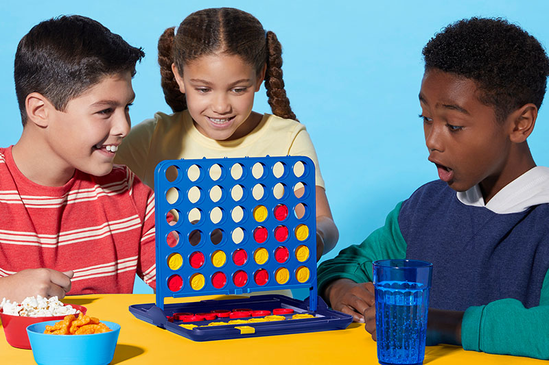Boredom Busters Blog 6-8 Years Duplex Banners 4 - Image - three children playing connect 4
