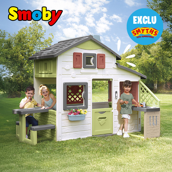 Smoby Speelhuis Friends met Speelkeuken