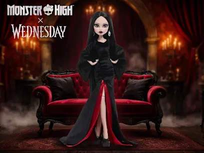 Monster High - Skullector Mercredi Poupée Morticia Addams