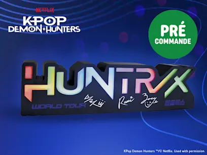 Lampe LED Huntrix K-Pop Demon Hunters