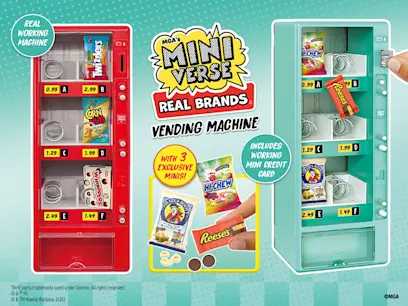 MGA's Miniverse Set Snackautomat