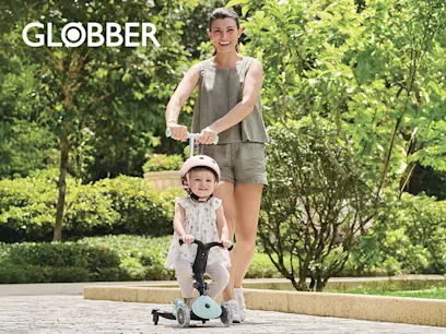 Globber GO UP ACTIVE 360° LIGHTS Scooter Mint