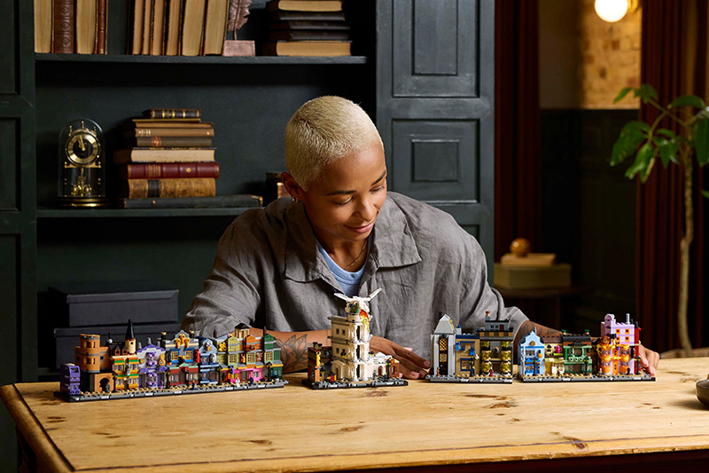 LEGO Harry Potter 76444 Die Zauberläden der Winkelgasse