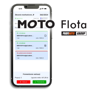 Mobilna aplikacja dla serwisów samochodowych