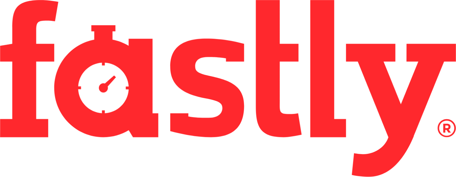 The logo of Fastly, one of the serverless hosting providers we work with