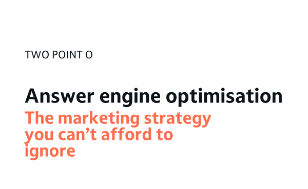 Thumbnail: Answer engine optimisation