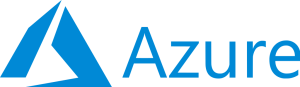 The logo of MS Azure, one of the cloud computing platforms we partner with