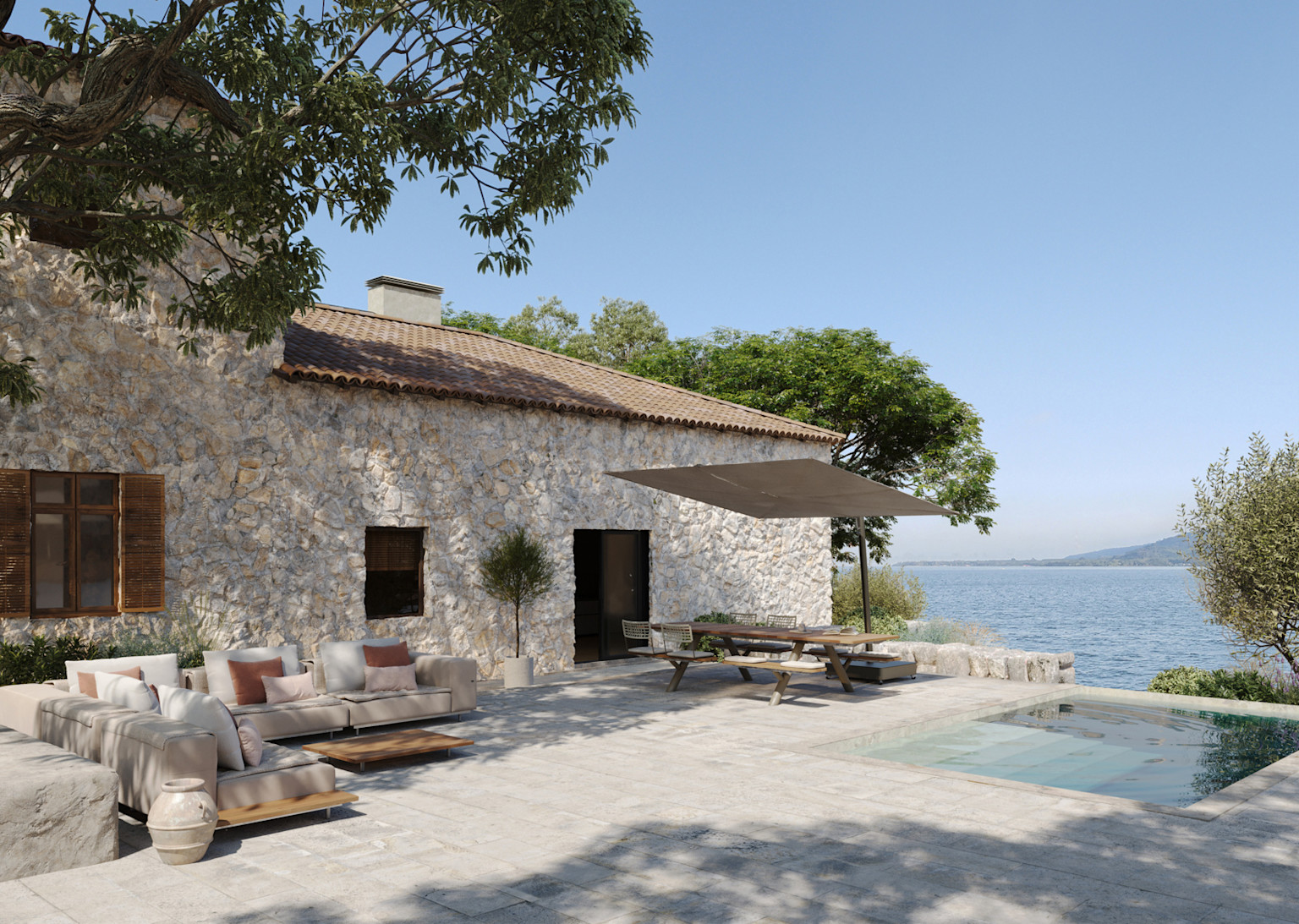 Image of Extremis panigiri mediterranean render 