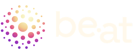 The logo of be•at venues, the holding company of venues like Sportpaleis and Forest Nationale, one of our clients