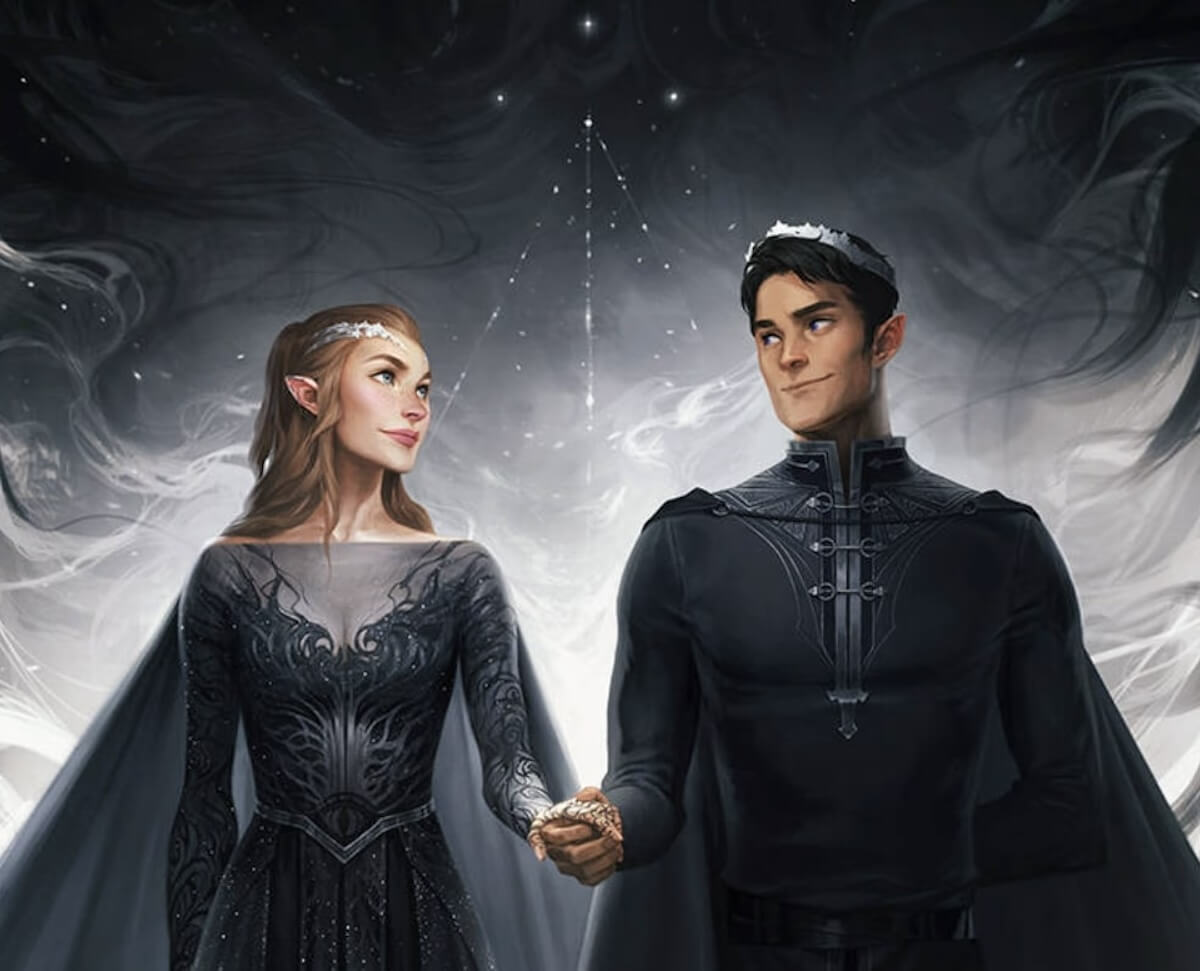 Feyre-and-Rhysand-holding-hands