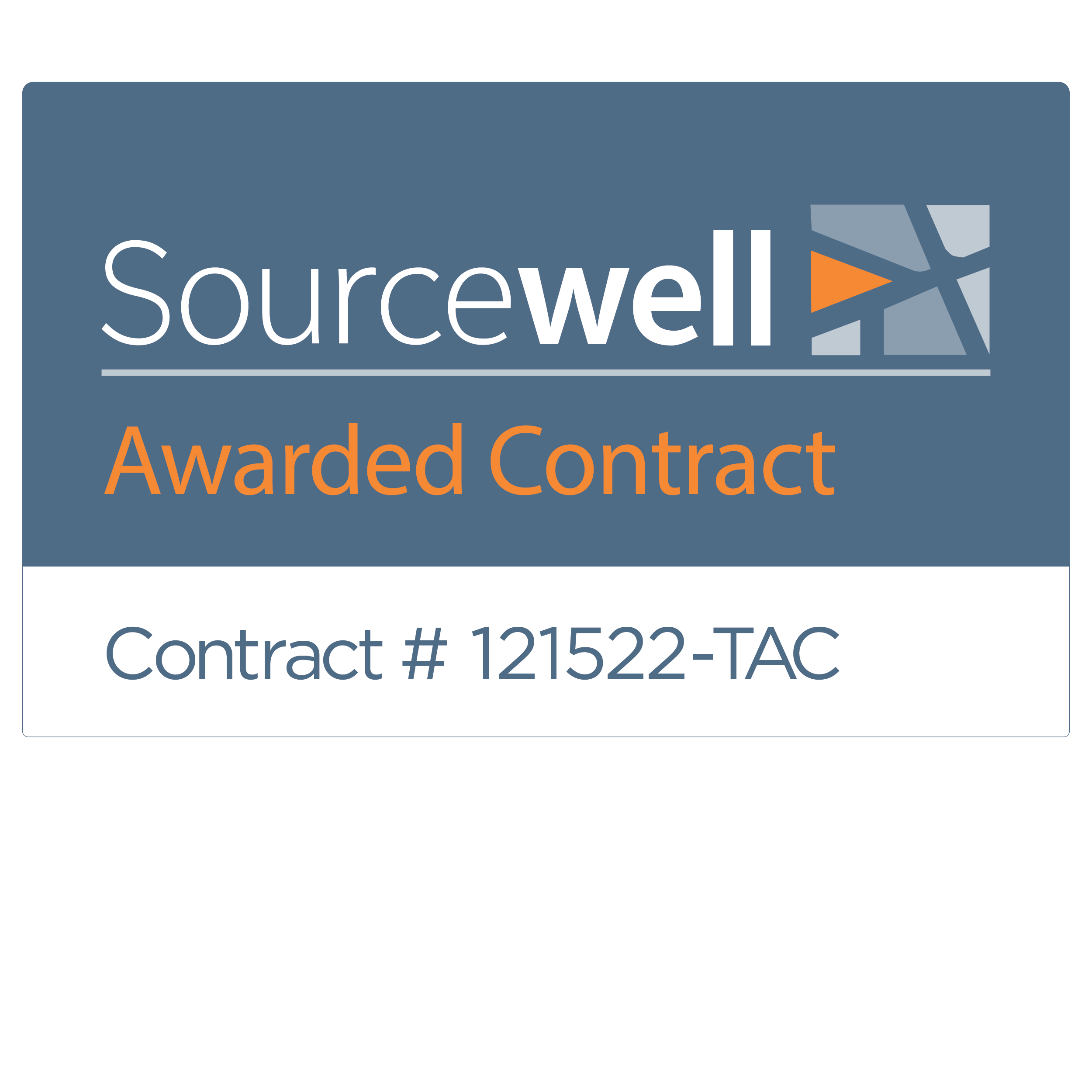Sourcewell Contract Awarded Graphic