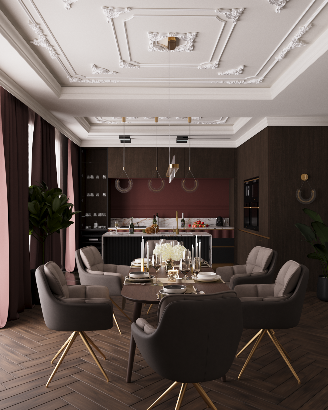 Дом в классическом стиле 100м2 — 1