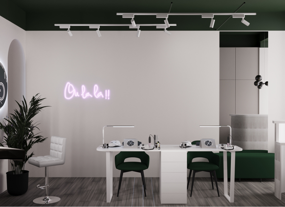 Salon Green Glow — 3