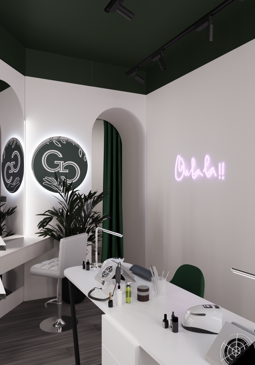 Salon Green Glow