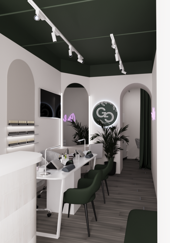 Salon Green Glow — 1