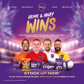 Home and away wins-‘ Game On ! Cadbury FC Home and Away Wins is back’