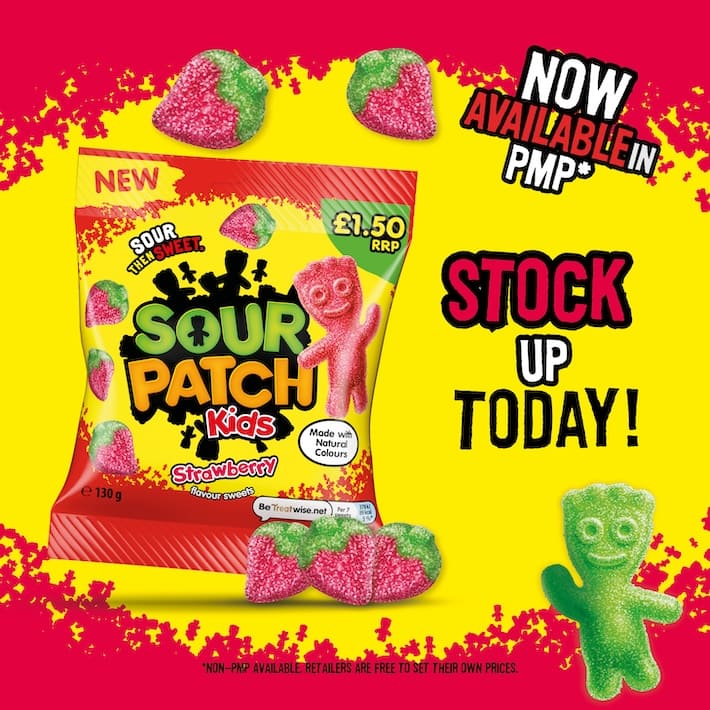  Sour Patch Kids strawberry Stock up today promo