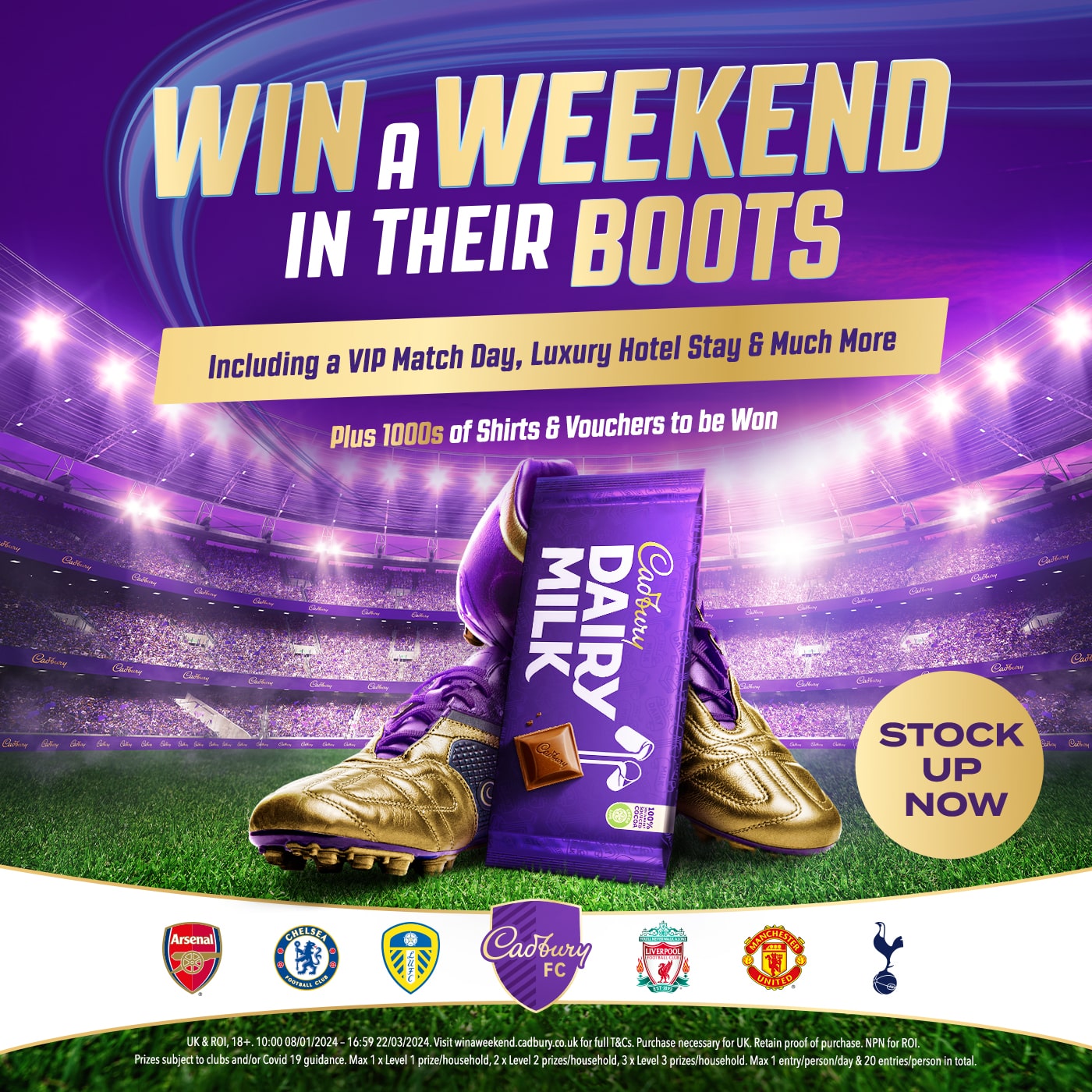 Win a WEEKEND in their Boots!