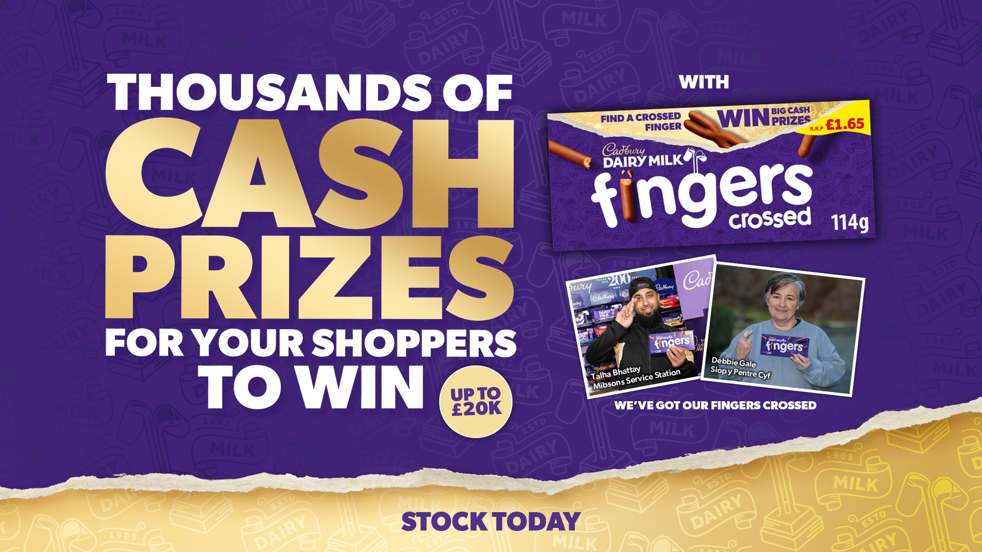 FINGERS CROSSED - Competiton Card