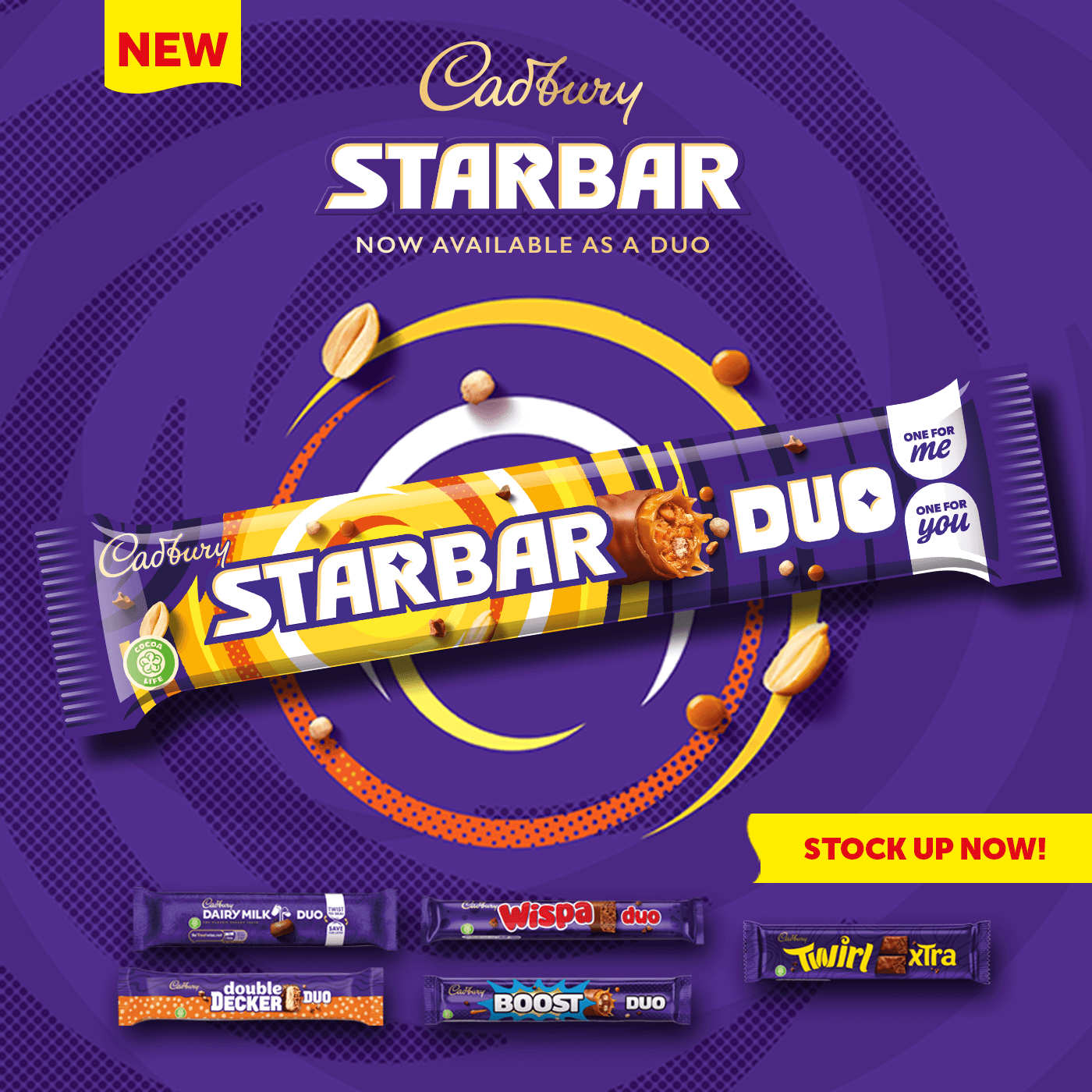 Starbar – ‘Starbar Joins Successful Cadbury Duo range’