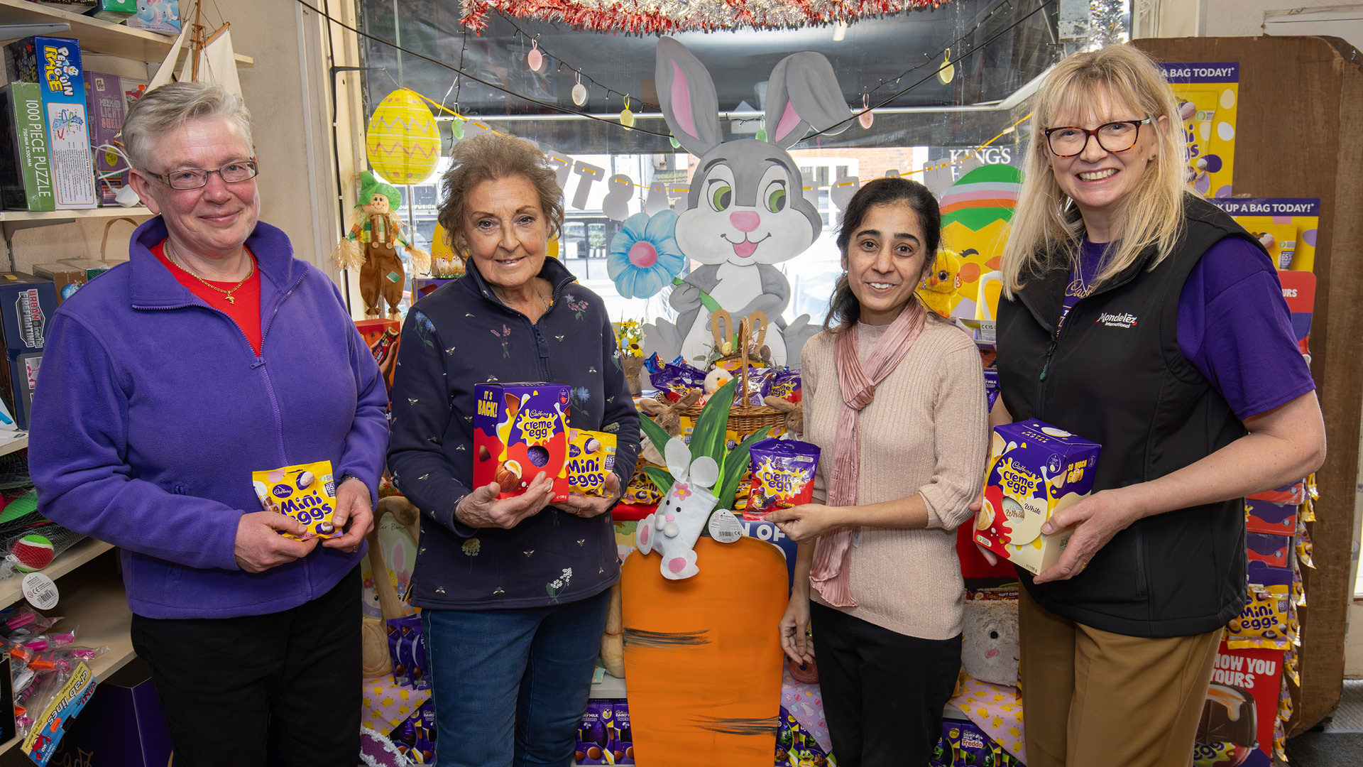 WINNER OF THE CADBURY CREME EGG ‘HOW DO YOU DISPLAY YOURS’ COMPETITION