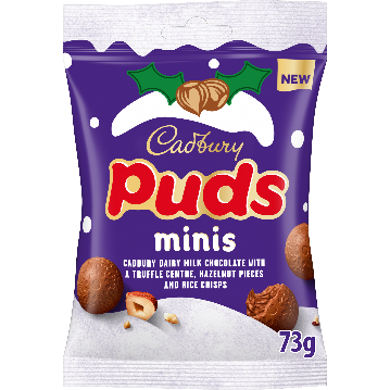 CADBURY MINI PUDS packshot