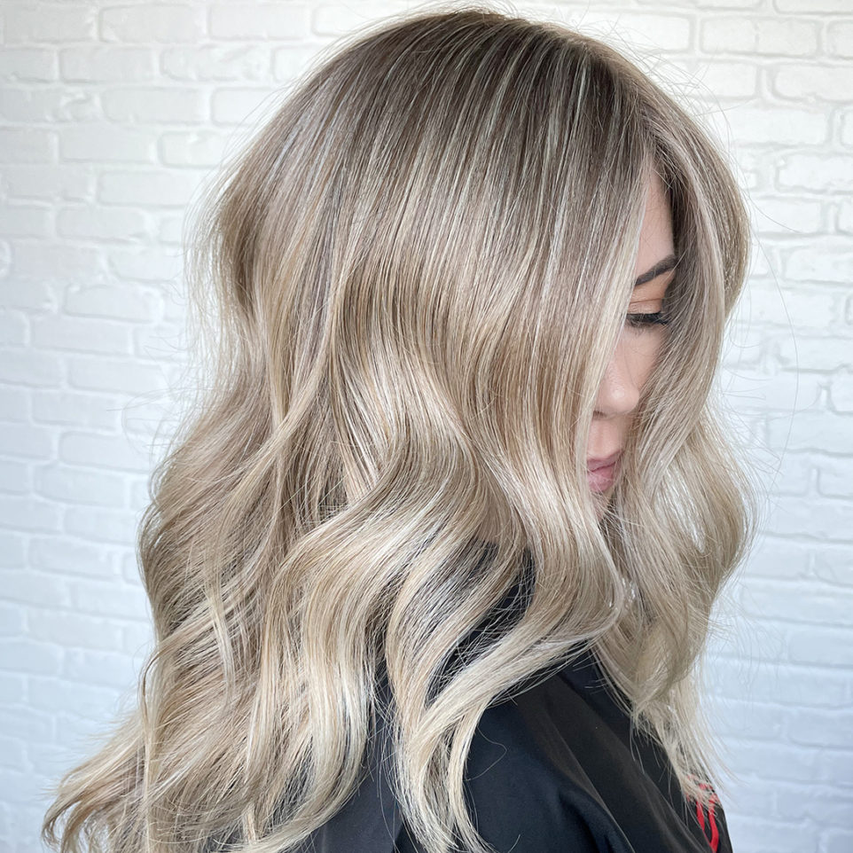 The Perfect Silky Beige Blonde for Summer Created by ...