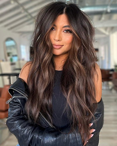 Dark Mocha Melt Hair Color
