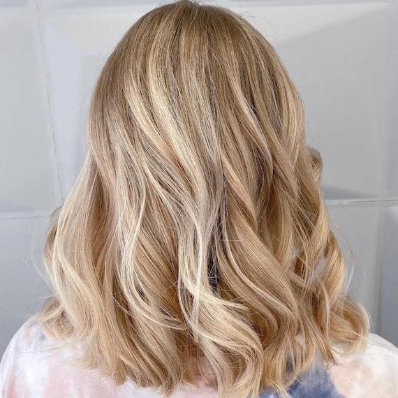 Sun-Kissed Sandy Blonde