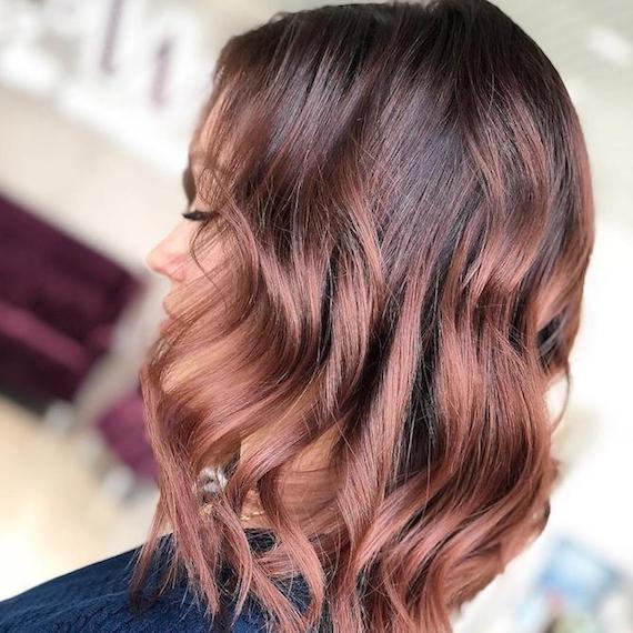 Rose Gold Hair Color