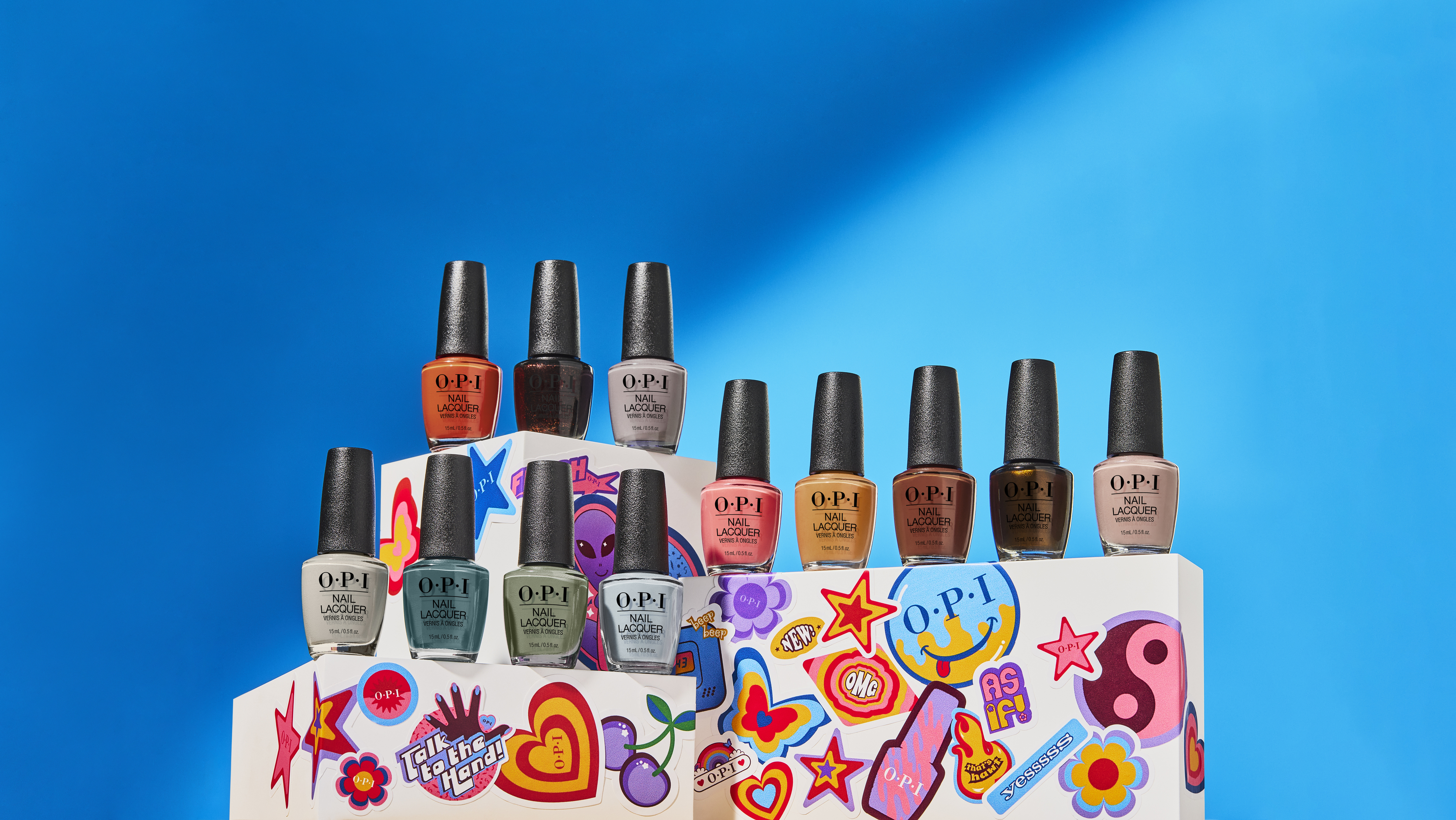 新品　廃盤品！！　OPI♪ネイルカラー　バングル　ノベルティ　セット OPI What's Your Mani-tude? – 90s-Inspired Gel & Nail Lacquer