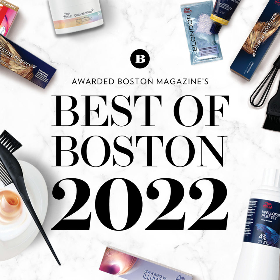 Wella Trained Colorist Named 2022 Best Colorist by Boston Magazine