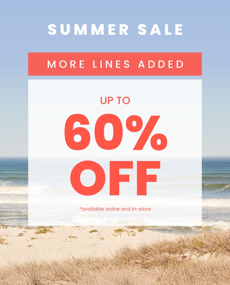 Sale up to 60% More Lines Added 
