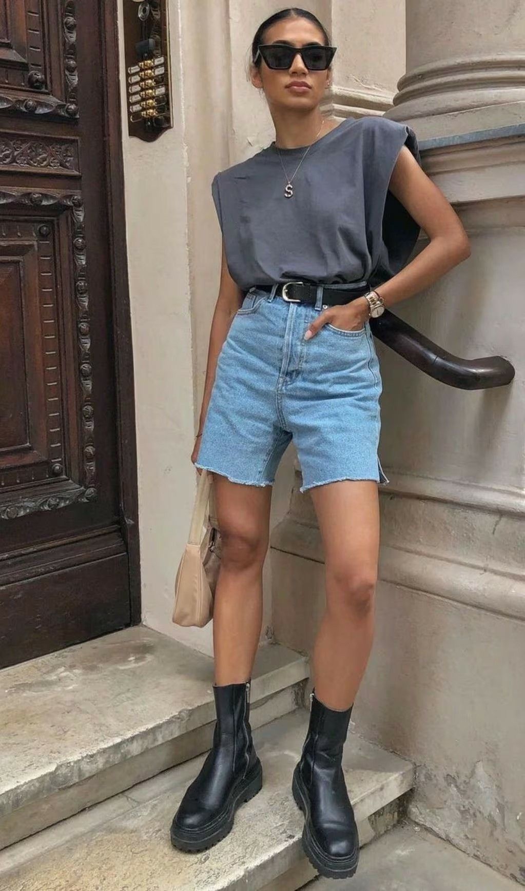 Levi's dames Shorts High Baggy Short - Hover