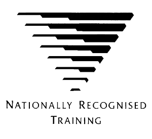 Nationally Recognised Training Logo black and white