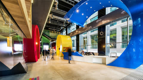Google Campus Rest Area
