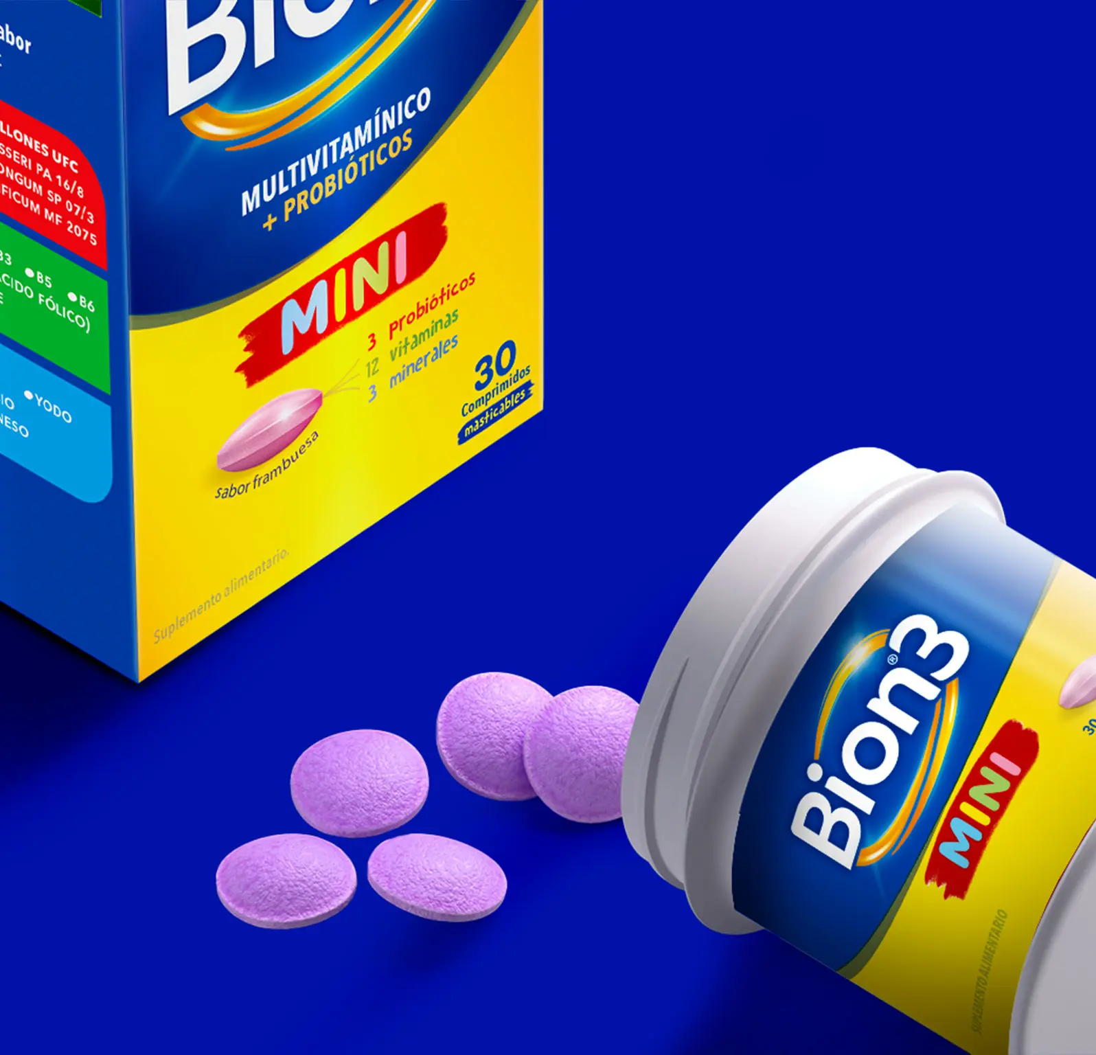 Bion3 Mini - 30 comprimidos masticables