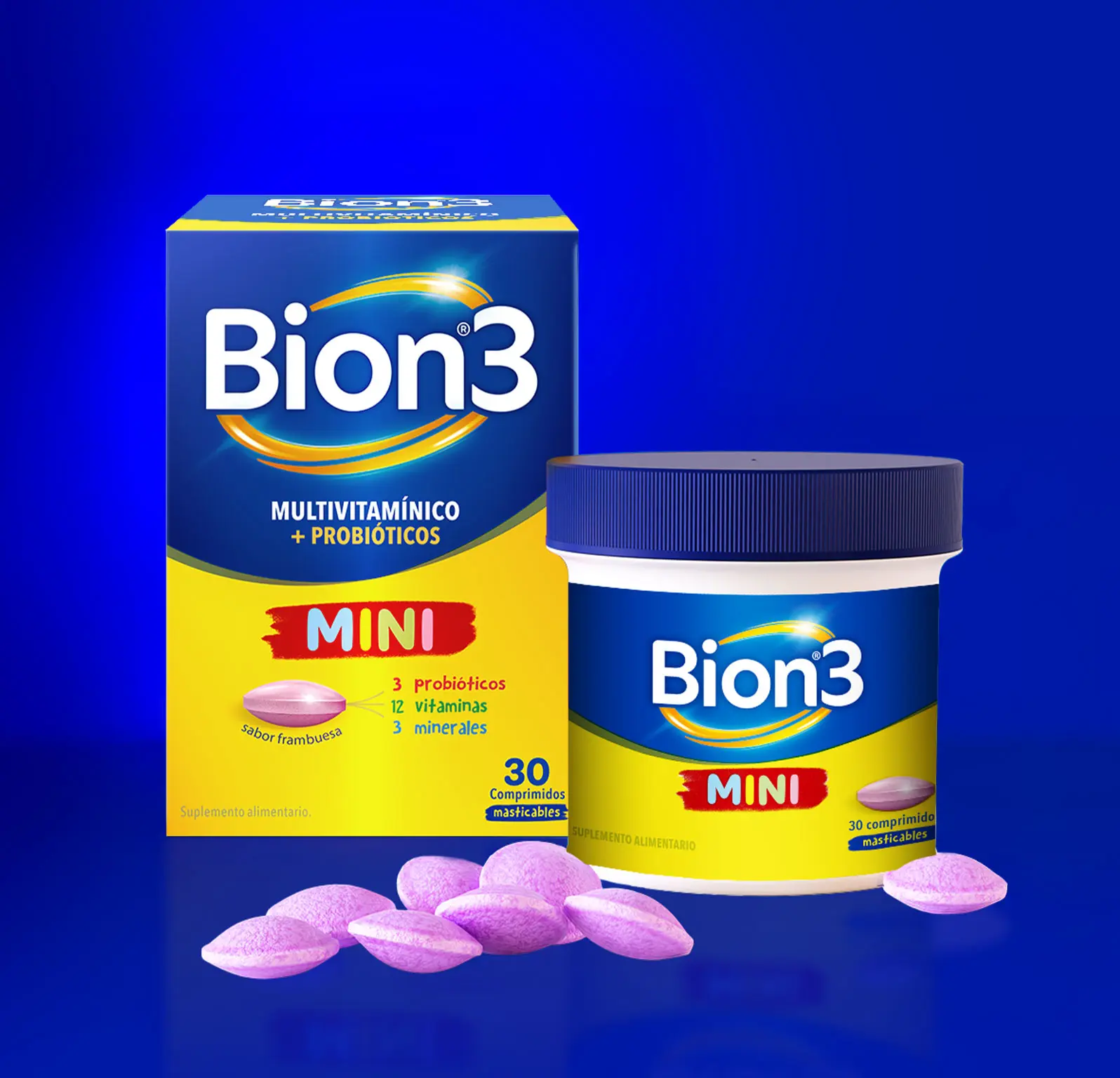 Bion3 Mini - Multivitamínico para soportar el sistema inmune de los niños