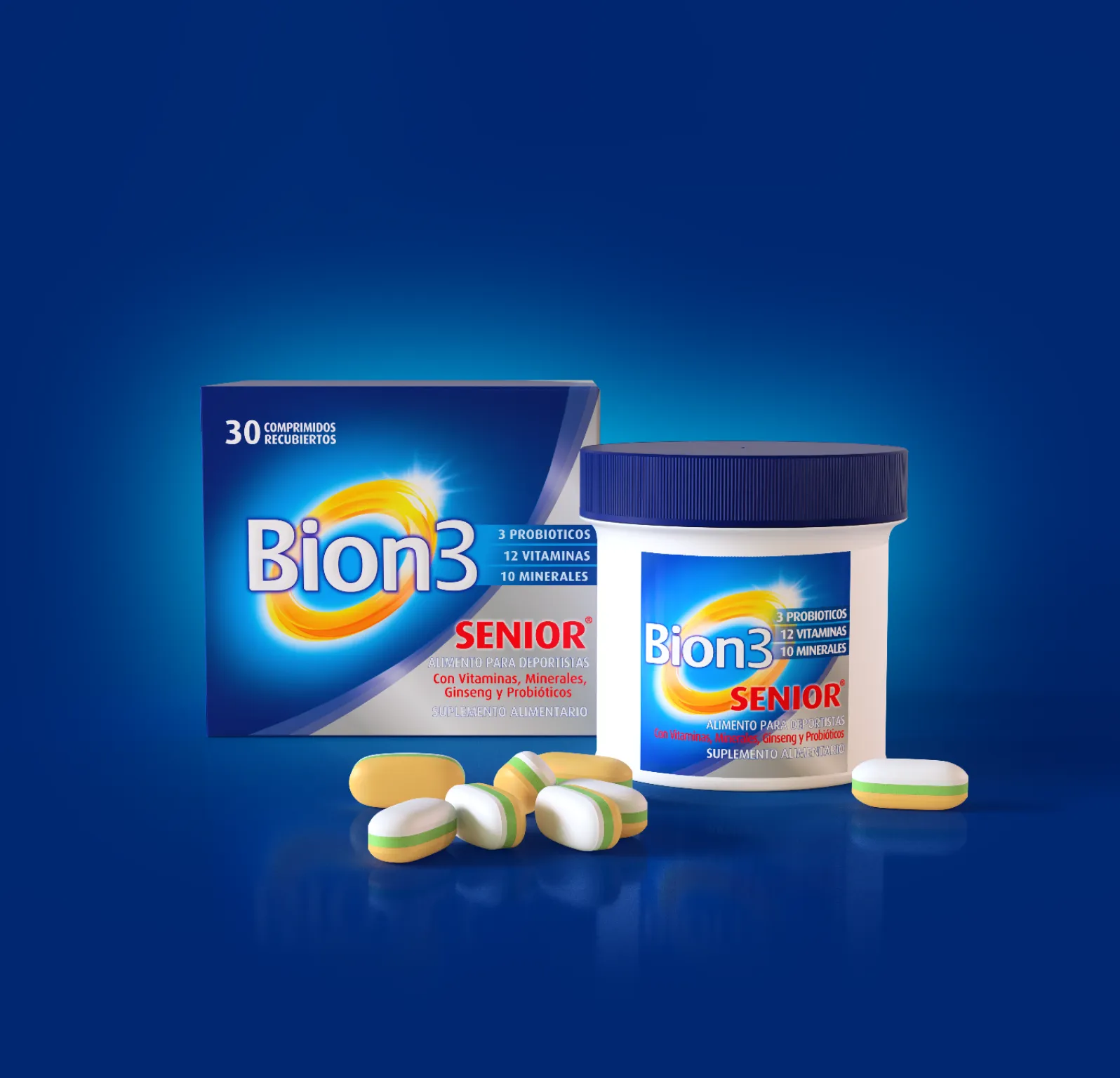 Bion 3 senior 30 comprimés  Nom de la Pharmacie en variable